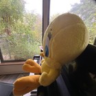 Vintage 1996 Tweety Bird Plush Looney Tunes Warner Bros Stuffed Animal Yellow