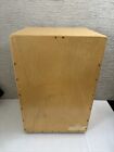 Wood Cajon Percussion Drum Box Jam Music Snare Bass Acoustic Works Unbranded Euc