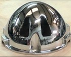 Sa200 Chrome Exciter Cap  Redface  Short Hood  Black Face Welder