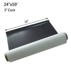 24   x40ft  Roll Printable Magnetic Vinyl For Car Sign    matte   0 030inches   3  Core