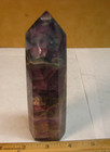  96lb 5 6inchs Rainbow-colored Fluorite Tower  fluorescent  Obelisk Brazil  029