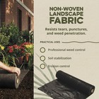 Dewitt 20 Year 4 1oz 4  X 250  Home   Commercial Landscape Weed Barrier Fabric