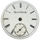 Antique 18 Size 1893 Elgin 7 Jewel Key Wind Pocket Watch Movement 97 Usa