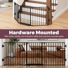 Extra Wide Baby Gate 78 - Adjustable Pet Gate For Doorways  Stairs