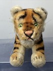 9 5    Long Vintage Mohair Steiff Running Tiger Cat Feline 1960   s No Tags  si3