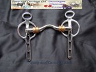 Carriage Driving Liverpool Roller Soft Port Moving Cheek Bit Style D12