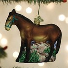 Old World Christmas Blown Glass Ornament For Christmas Tree  Mule