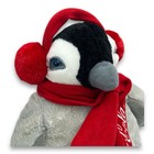 Coca Cola Penguin Holiday Plush Scarf And Earmuffs Large 17    2012 Coke