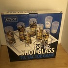 Tic Tac Toe Shot Glass Game