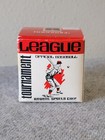 Vtg 1960 s Regent Tournament League Horsehide Baseball New Nos Ball   Box Japan 