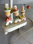Vintage Nursery Originals Wooden Table Nursery Childrens Lamp 1970s