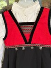 Norwegian 12-24 Mo Eu 80-98 Festdrakt Bunad  From Norway 21  Long