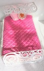 Mattel Barbie 2006 Fashion Fever Sweet Dreams Bed With 80s Barbie Bedding Set