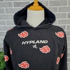 Hypland Naruto Akatsuki Aop Heavyweight Hoodie Men s Medium Anime Streetwear