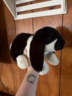Yomiko Classics Russ Lop Bunny Realistic Black White Plush Stuffed Animal