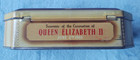 1953 Queen Elizabeth Ii Coronation Souvenir Tin Box Prince Philip Vintage Englan