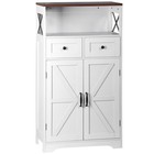 Multi-use Storage Cabinet With Shelves   Drawers Ideal For Living Room  Bedroom