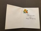 Vintage Thanksgiving Card   Envelope Unused   A Thanksgiving Greeting