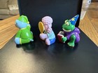 Webkinz Ganz Pvc Sorcerer Frog Pink Poodle Bedtime Hippo Toothbrush Pvc Figure