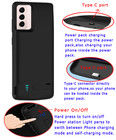 Superior Quality 5000mah Battery Charger Case For Samsung Galaxy S22 Plus S906u