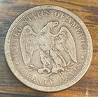 1875-s 20 Cent Piece Super Original Good  Chrc