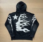 Hellstar Black Basic Hooded Sweatshirt Hoodie Size S-m-l