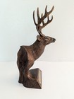 Whitetailes Unlimited 2005-06 Sponsor Trophy 8  Resin Buck Deer Figurine