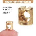 For Harley Davidson Throttle Cable End Nut Throttle Idle Cable Ferrules 56508-76