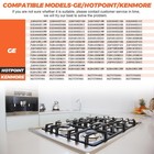 Stove Gas Range Grate Rubber Feet Bumper Frigidaire Gallery Kit Replacement