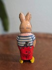 Vintage J  Chein   Co  Tin Litho Wind Up Bunny     Works     Very Good Condition