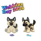 Webkinz Day German Shepherd Plush With Codes Classic   Next 2025 Gen 3 Wk00017