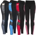Womens Mesh Workout Leggings With Pockets High Waist Athletic Active Pants