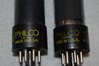 6v6gt Philco Audio Receiver Power Amplifier Vacuum Tubes Tested Pair
