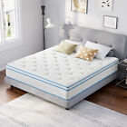 12inch Full Queen King Size Mattress memory Foam Pocket Hybrid Mattress In A Box