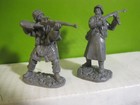 Tssd Wwii Playset German Army Infantry 60mm Marx Cts 9 Plastic Toy Soldiers