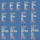 3 Way Swivel Stainless Steel Crane Swivels Fishing Barrel Swivels Fishing Tackle