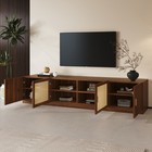 78 In Tv Stand Tv Console For Living Room Media Console With Doors Adjustable