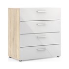 Loft 4-drawer Chest Storage Unit Bedroom Entryway Modern Design Easy Assembly Us