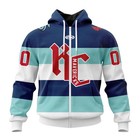 Personalized Kc Mavericks Hoodie zip Hoodie Affiliation Night Winter Classic