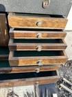 Vtg 10 Drawer Gerstner Machinist Tool Chest Box Cover No Key Accessories