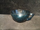 Retro Vereco France Clear Blue  Glass 6 Cups 4 25 w X 2 h