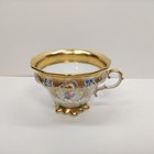 Rare Antique Kpm Berlin Hp Gold   Floral Beautiful Tea Cup Only Circa 1847s