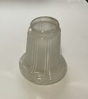 Antique Vintage White Glass Lamp Shade Globe