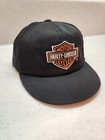 Vtg 90s Harley Davidson Toddler Hat Annco Professional Model Elastic Back Green