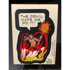1975 Topps Marvel Comic Book Heroes Stickers Sub Mariner Son Of Satan Lot