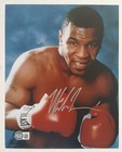 Mike Tyson Signed 8x10 Photo - Beckett Bas Authentic Autograph 