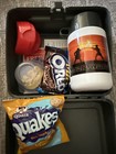 Vintage 2002 Star Wars Episode Ii Vinyl Lunch Box   Thermos And Original Food