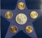 2007 United States Mint Annual Uncirculated Dollar Coin Set Sealed W Point Eagle