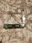 Rare 3-shield 2000 Case Xx John Deere Trapper Knife Set Item 01802 Tin Medallion