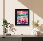 Bygfhlyw 5d Diamond Art Kits For Adults Beach Flower Diamond Painting Kits For